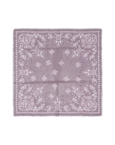 Only - ONLKarla Paisley Print Soft Tørklæde - Fig